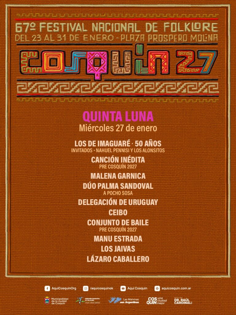 Quinta luna, miércoles 27 de enero