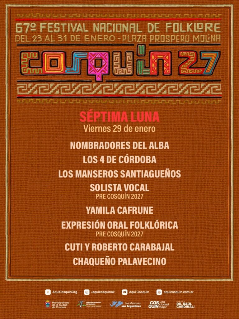 Séptima luna, viernes 29 de enero