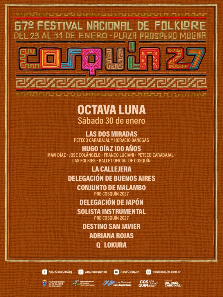 Octava luna, sábado 30 de enero