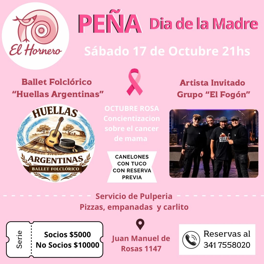 Flyer de Peña