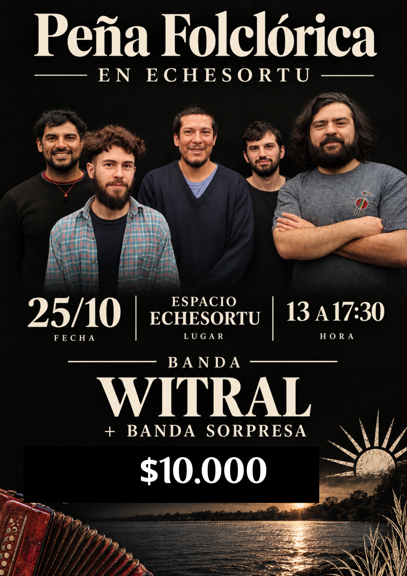 Flyer 1 de Peña Folclórica en Echesortu